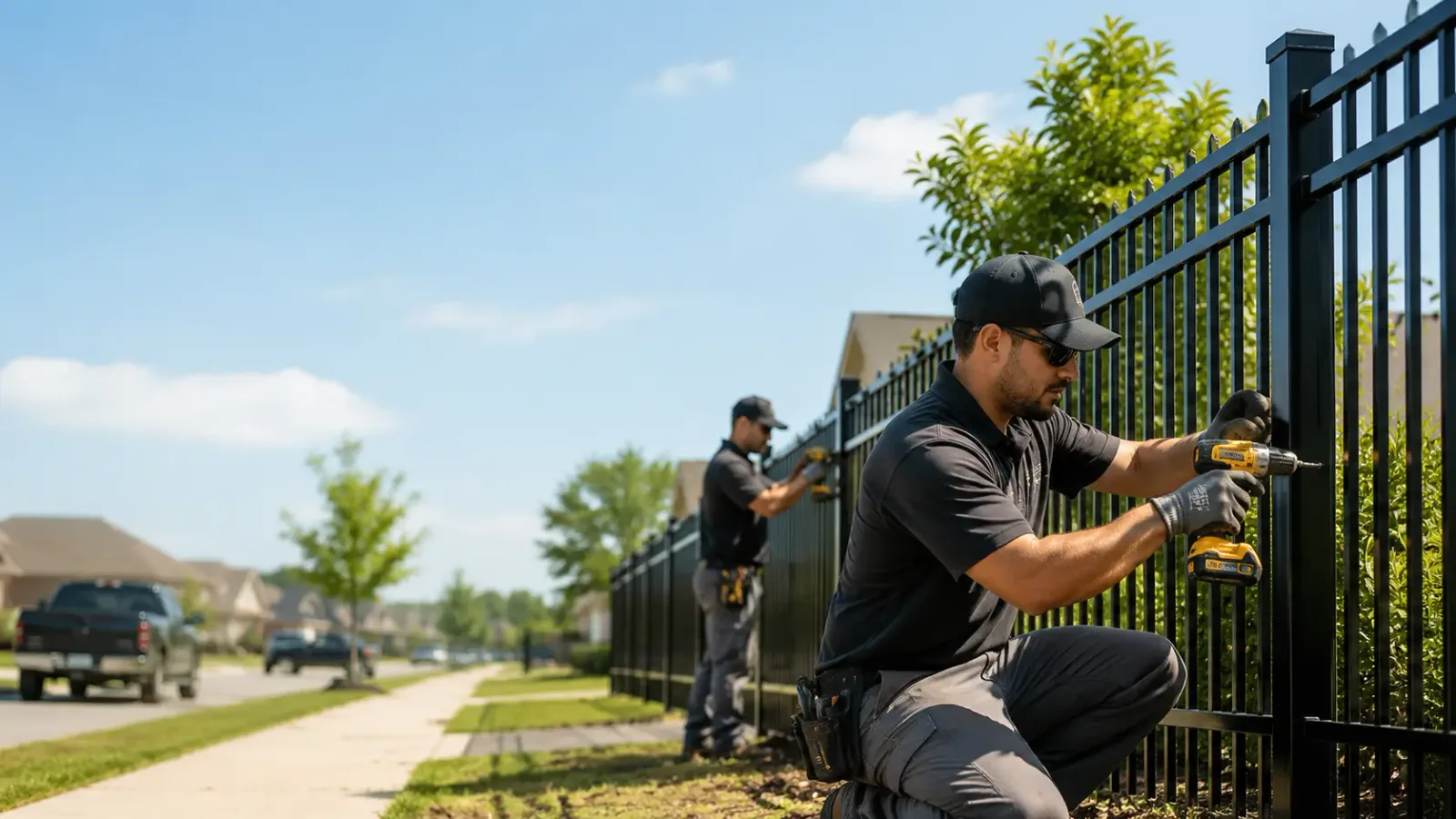 Metal Fence Installation in Jamestown, NY